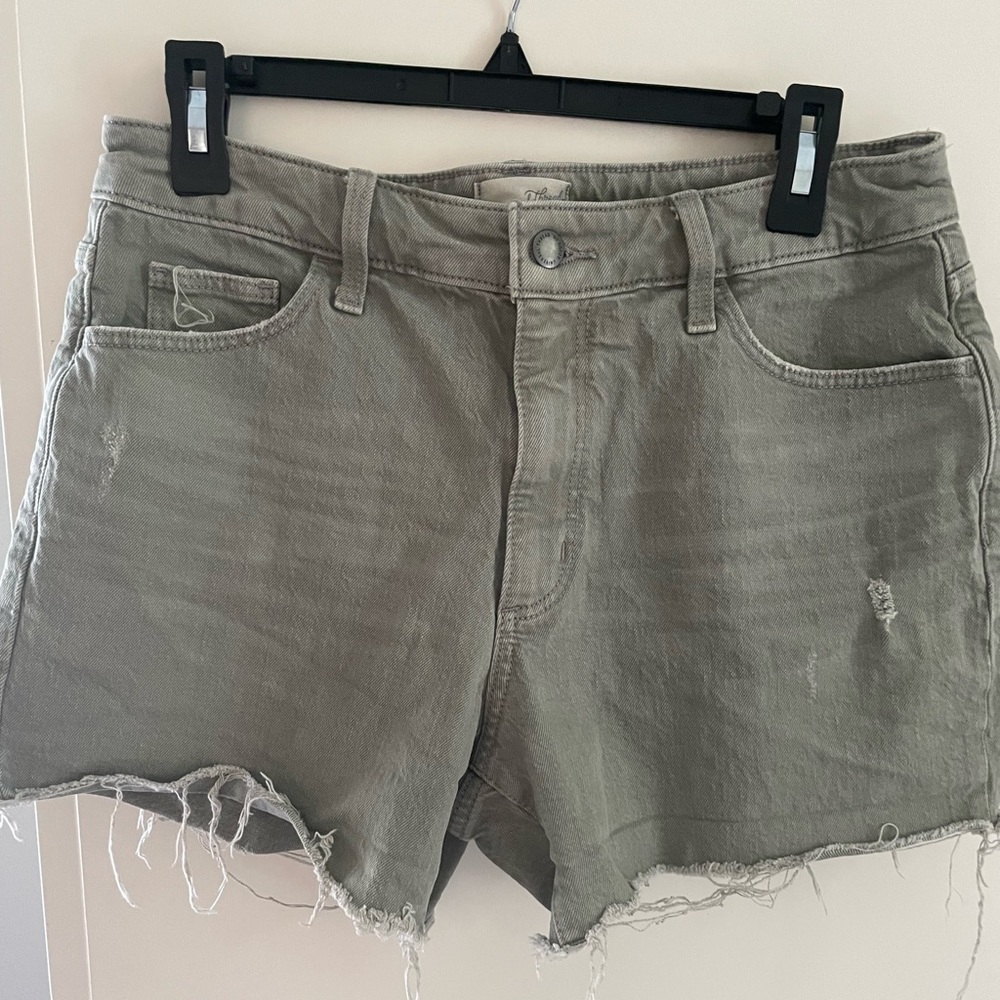 Light green Jean shorts